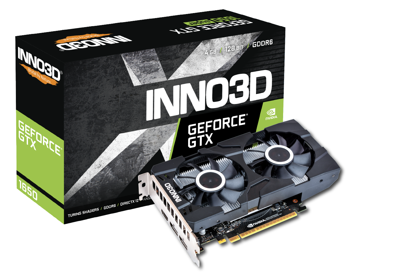Inno3D グラフィックボード GTX1650 INNO3D GEFORCE GTX 1650 GDDR6 TWIN X2 OC | INNO3D - GRAPHICS CARDS